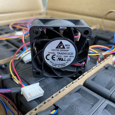 台达4020 散热风扇 12V 0.60A 4线PWM调速大风量风扇TAA0412CD