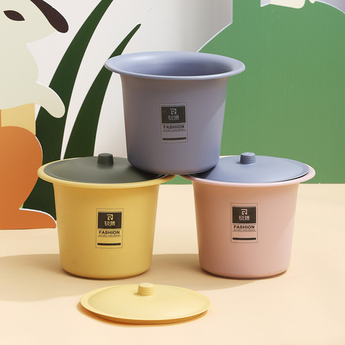 锐博塑料大小便桶带盖