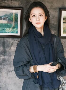 2026围巾女冬季长款披肩两用春