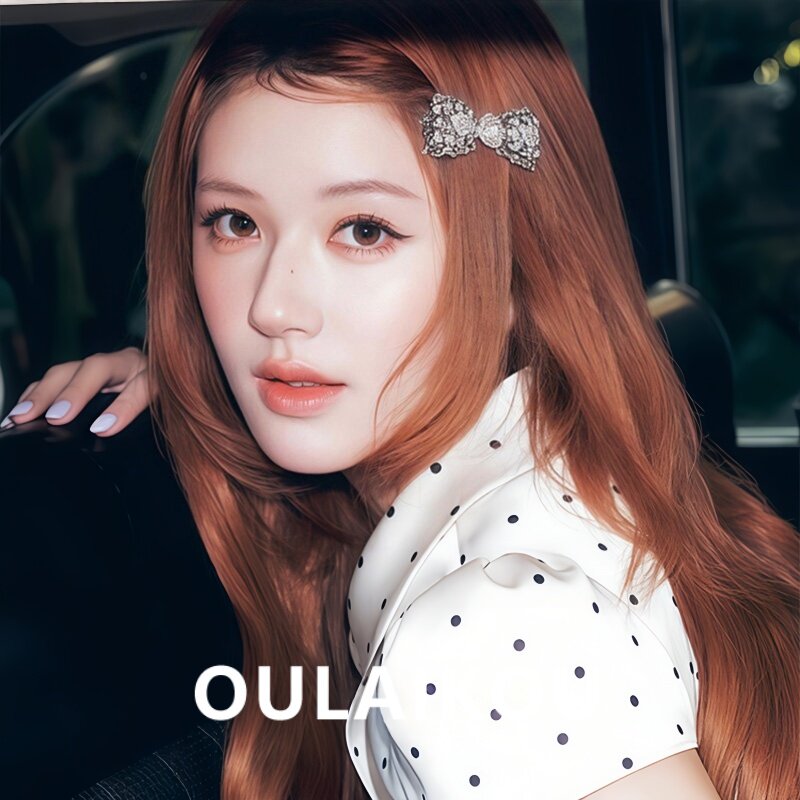 赵露思同款~蝴蝶结水钻发夹边夹侧边女2026新款刘海碎发夹盘发器