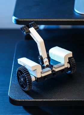 ONEBOT 9号平衡车仿真模型拼搭积木赛车新款玩具手办米粉男孩礼物
