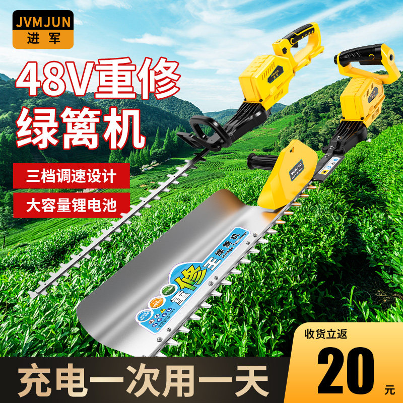 美国进军48v重修电动绿篱机图片
