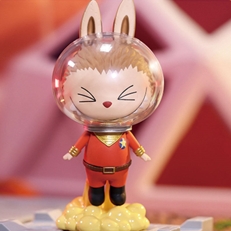 泡泡玛特labubu精灵大冒险公仔