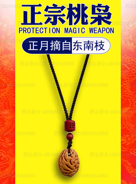 【已祝福】桃枭项链防惊吓护身符