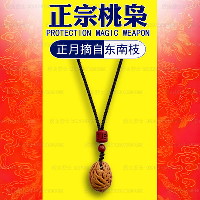 【已祝福】桃枭项链防惊吓护身符