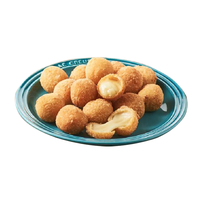 爱奥家韩式夹心拉丝芝士年糕芝士球速食休闲食品原味300g 包邮