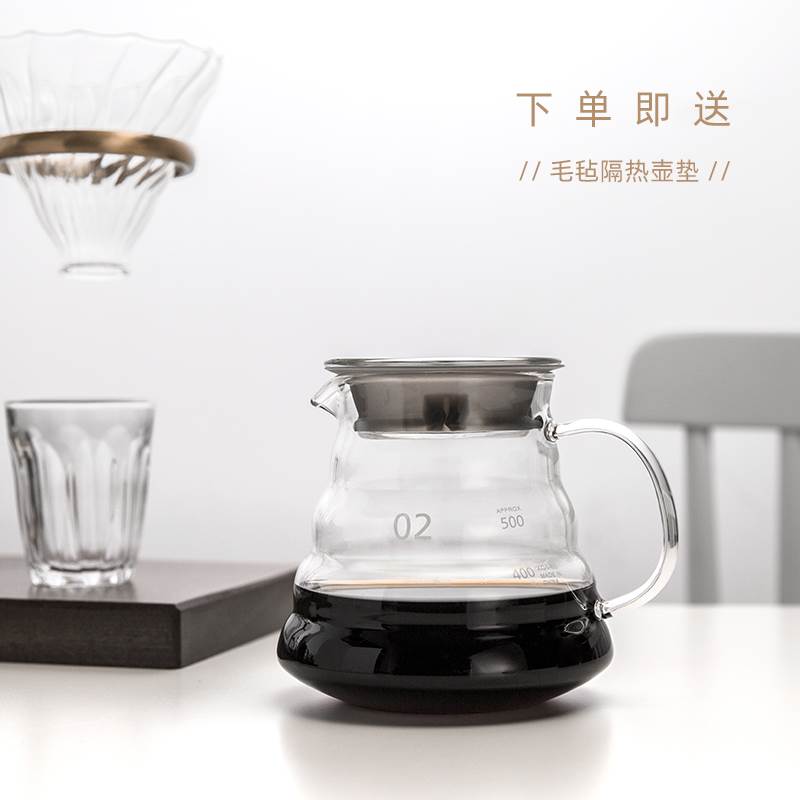 加厚 耐热玻璃分享咖啡壶冰滴滤V60云朵可爱壶简易手冲挂耳冷水壶在类目 餐饮具, 咖啡器具, 咖啡壶中 - 来自Buy2taobao.com提供专业的淘宝代购服务