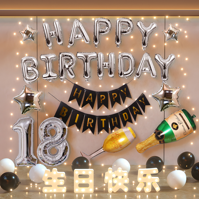 【小红书推荐】18岁生日场景布置