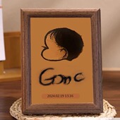 宝宝胎毛纪念品自制相框脐带胎发制作diy储存瓶收藏婴儿满月百天