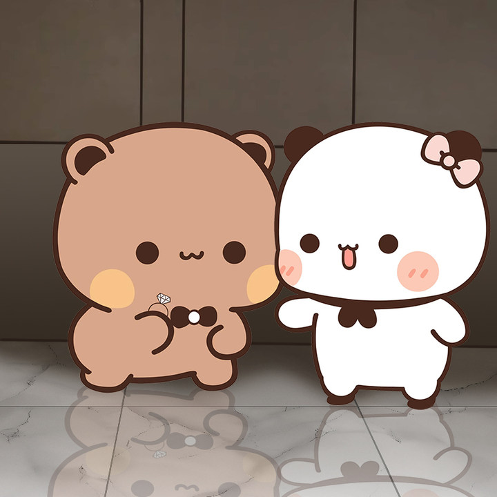 一二布布求婚表白KT板