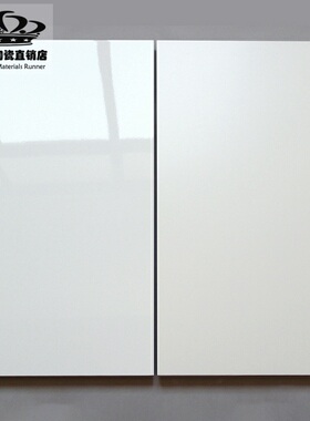 简约现代纯白色瓷砖厨房厕所卫生间哑光釉面砖亮光300x600直边砖