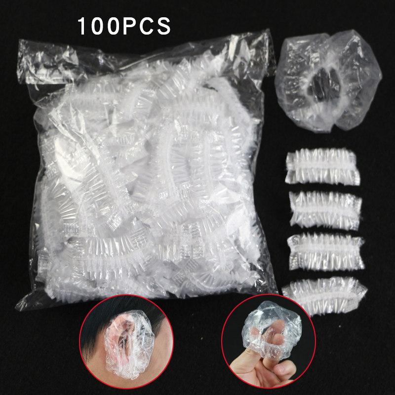 加厚防水耳套染發焗油保護耳朵