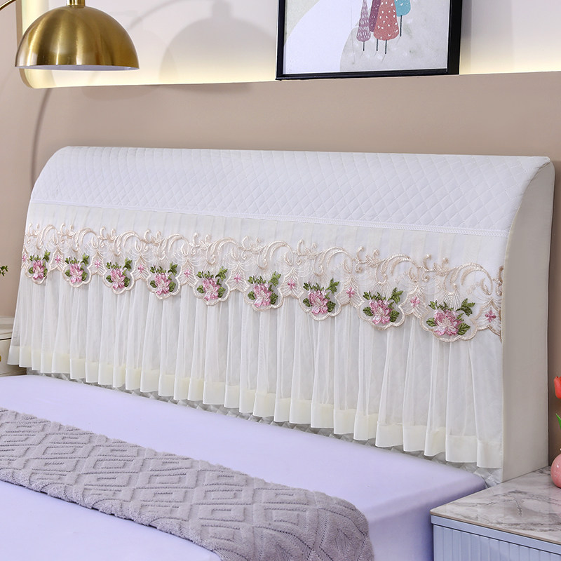 床头防尘罩加厚床头保护罩防撞头四季通用木床软包床头罩全包,居家布艺,床头罩,淘宝优惠券,粉丝福利购,淘宝优惠卷