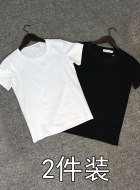 韩色修身情侣潮流男装短袖t