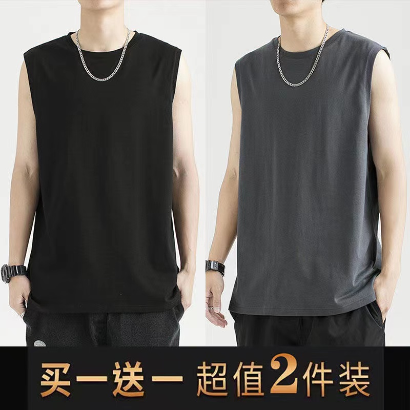 打底薄款无袖坎肩健身休闲运动
