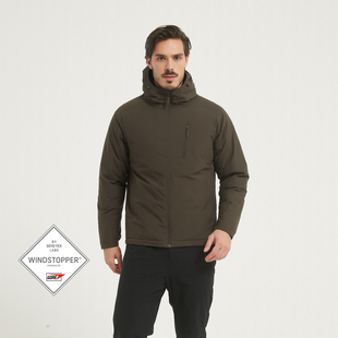 JORDON桥登WINDSTOPPER白牌防风透气商务外套90鹅绒立领羽绒服男