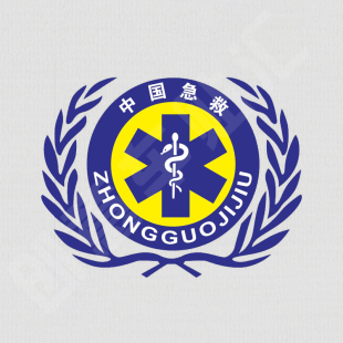 中国急救标志 红十字医疗标反光车身贴纸
