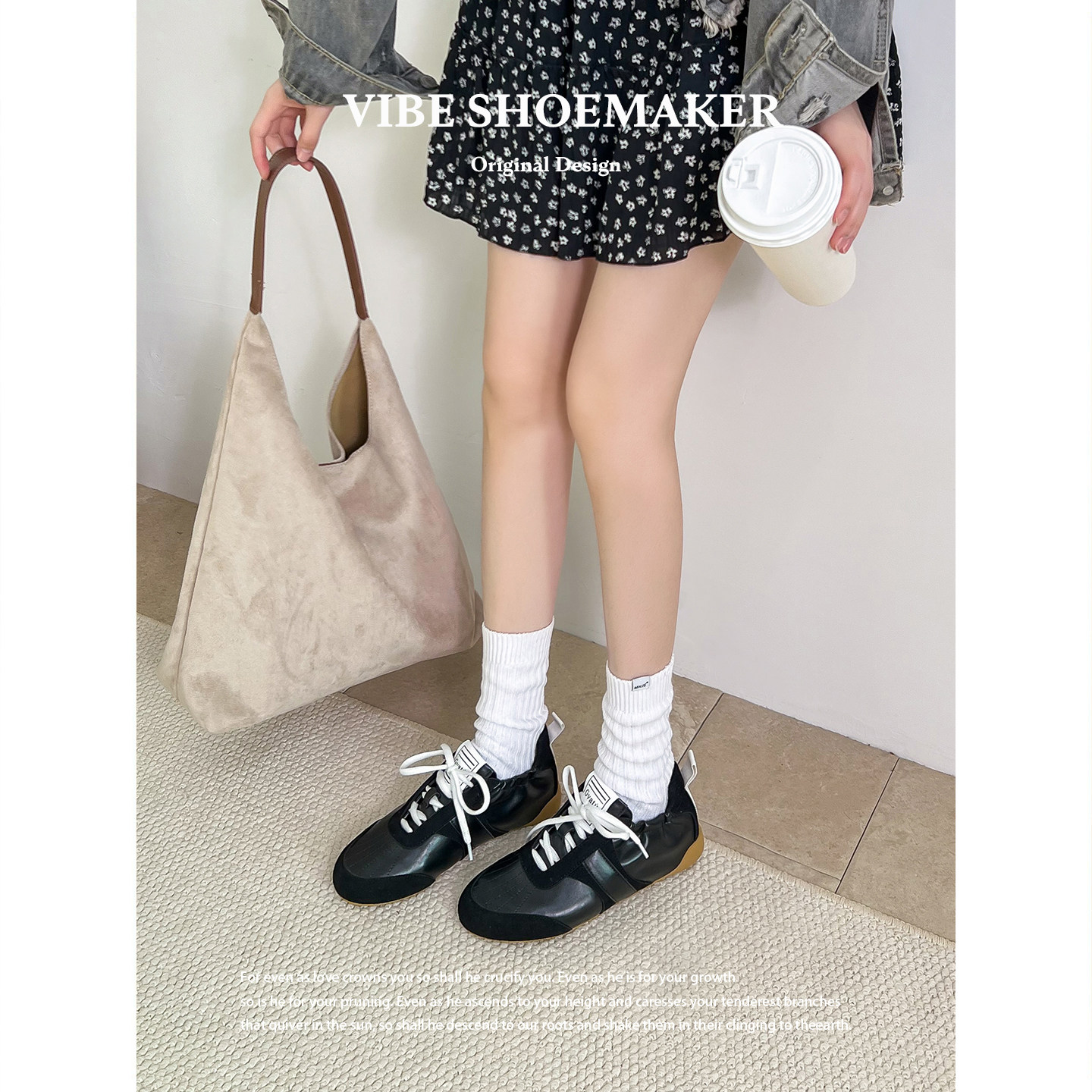 牛皮版~5CM内增高德训鞋芭蕾舞风休闲运动鞋2026年百搭板鞋阿甘鞋,女鞋,德训鞋,淘宝优惠券,粉丝福利购,淘宝优惠卷