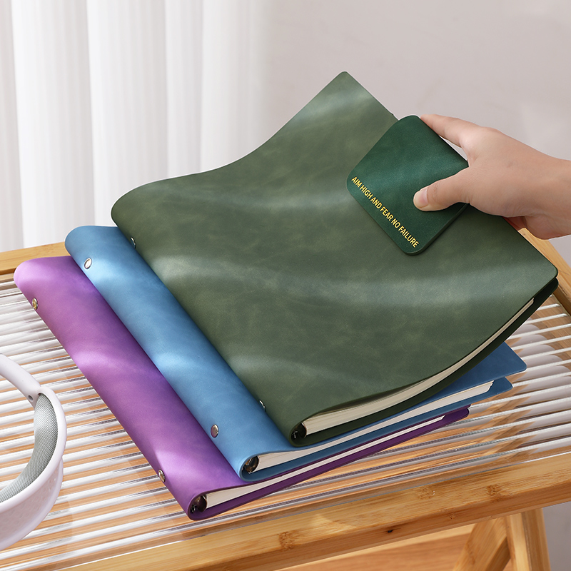 可定制大号a5活页笔记本本子