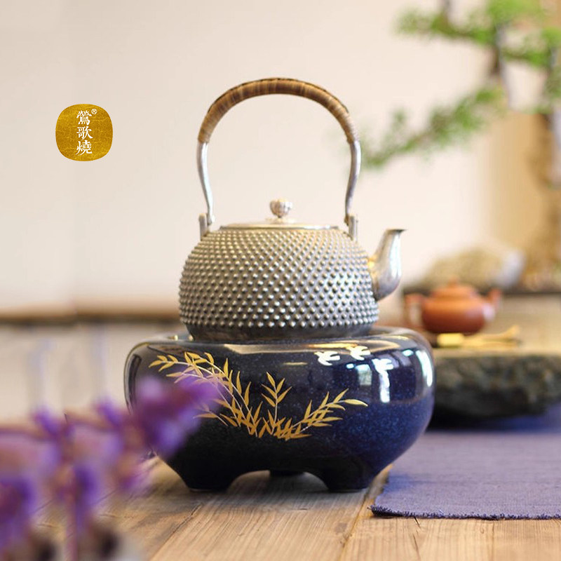 莺歌烧台湾静音大功率电热煮茶炉