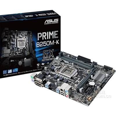 全新盒装Asus/华硕PRIME B250M-K台式机1151电脑主板支持DDR4内存