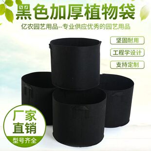 无纺布黑色美植袋植树 加厚植树袋育苗营养袋现货