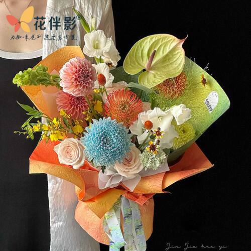 花伴影手工花材鲜花风华纸批发