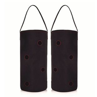 亚马逊种植袋黑色美植袋草莓植物生长袋无纺布毛毡育苗花盆植树袋