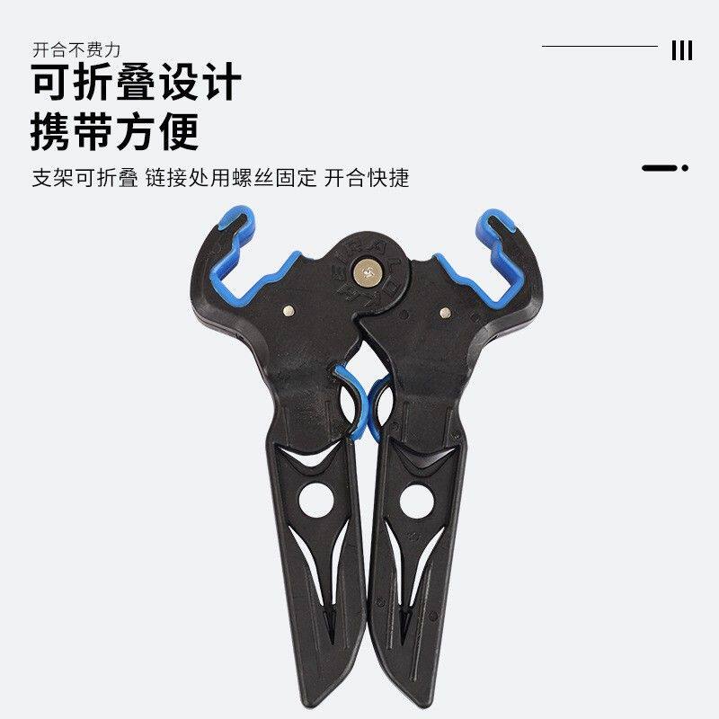 户外橡胶材质长短款安全稳固射箭射击弓箭复合八字弓架射箭器材