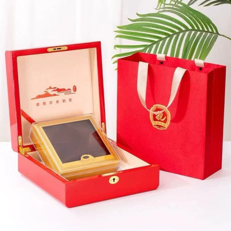 燕窝包装盒烤漆木盒包装燕窝礼盒虫草盒子空盒高档礼品亚克力内盒