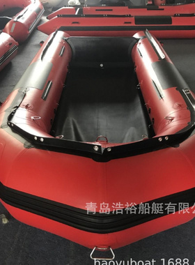 CANTO浩裕船艇3米4人充气船铝合金底板运动艇橡皮艇钓鱼船