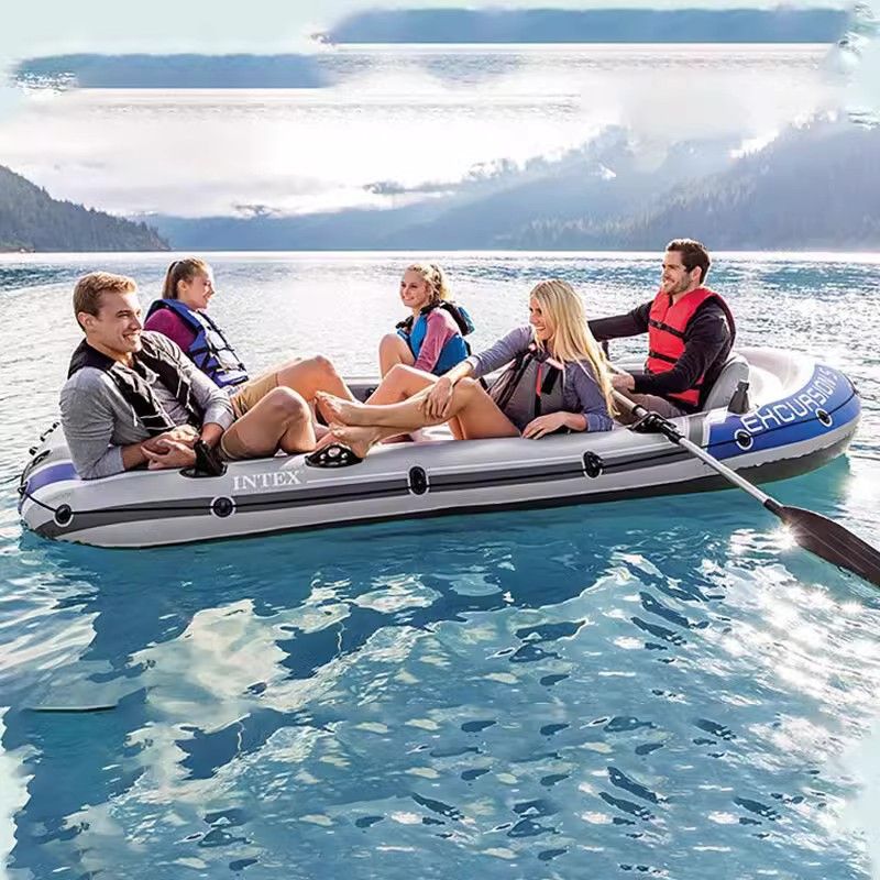 INTEX加厚5人充气船02