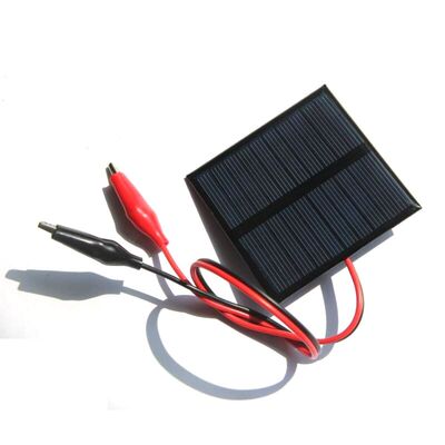 太阳能板DIY充电电池0