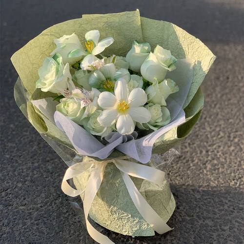 石纹纸带纹理褶皱包装纸鲜花包花