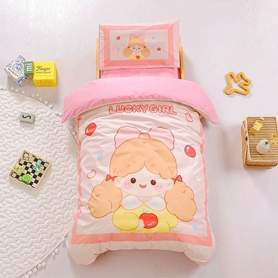 幼儿园纯棉A类数码印花七件套
