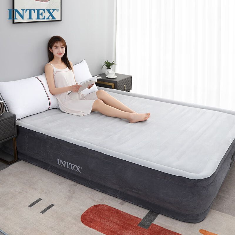 INTEX豪华充气床带电泵