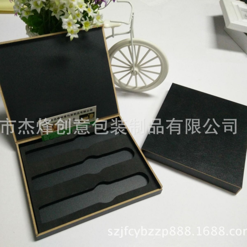 外贸表带盒PVC木盒包装