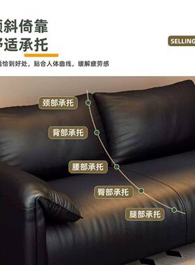 沙发客厅小户型民宿租房三人位大象耳朵双人直排懒RWP布艺出沙发