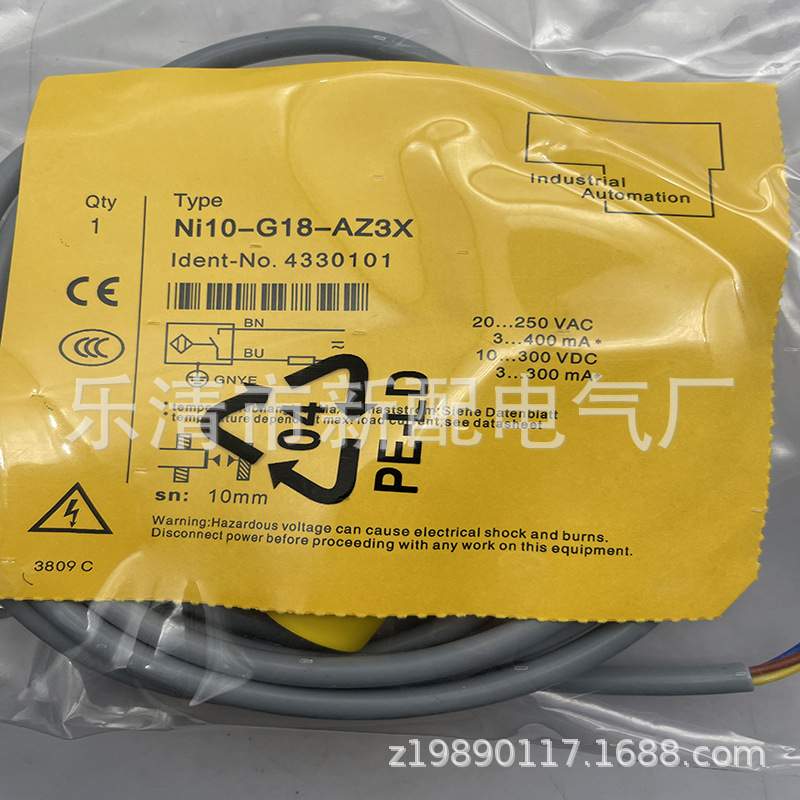 全新接近开关BI5/NI10-G18SK-AZ3X RZ3X Y1X一年