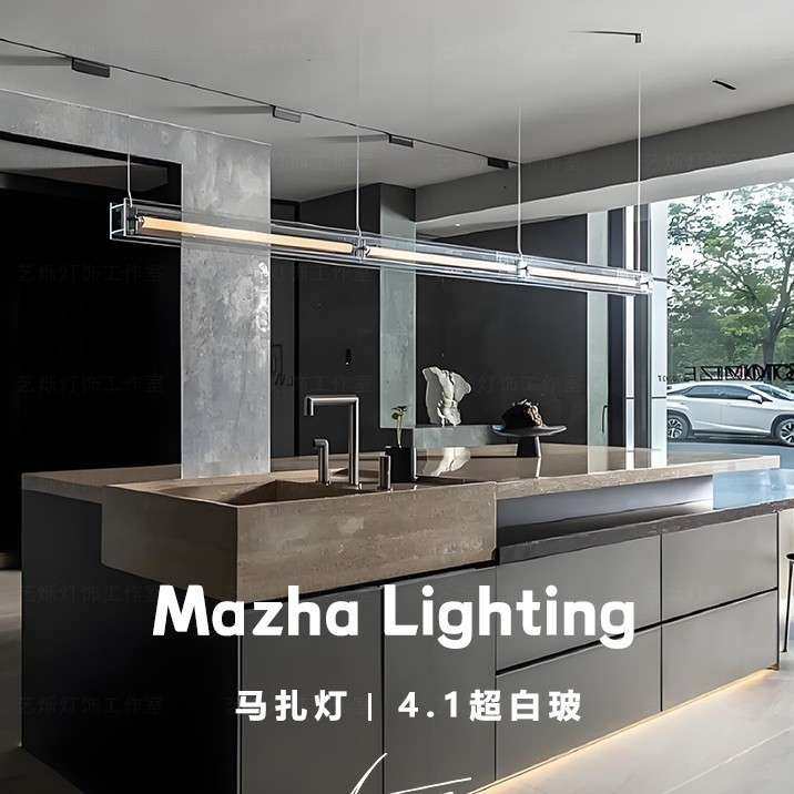 光映 极简工作室几何岛台吊灯设计师马扎灯吧台玻璃长条餐厅吊灯,鲜花速递/花卉仿真/绿植园艺,割草机/草坪机,淘宝优惠券,粉丝福利购,淘宝优惠卷