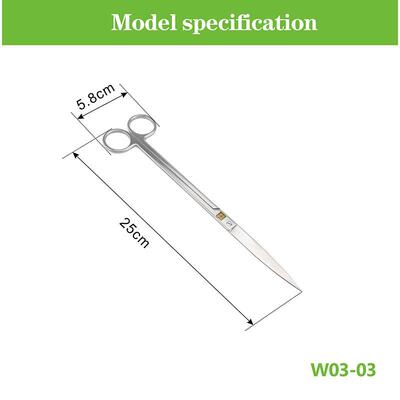 ZRDR W万0YIN引不锈族钢水草工具4弯头夹子剪刀直头镊子水WGW用品