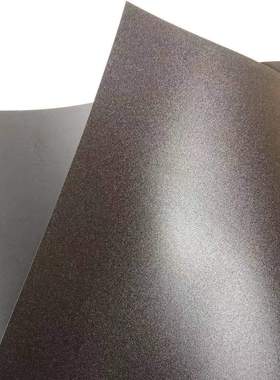 0.125黑色PC防火阻燃绝缘胶片无卤哑光磨砂PC片材UL94-VO可分切