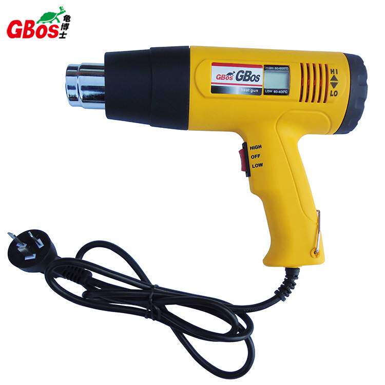 龟博士2000W数显调温热风枪 塑料焊枪 汽车贴膜烤枪工具