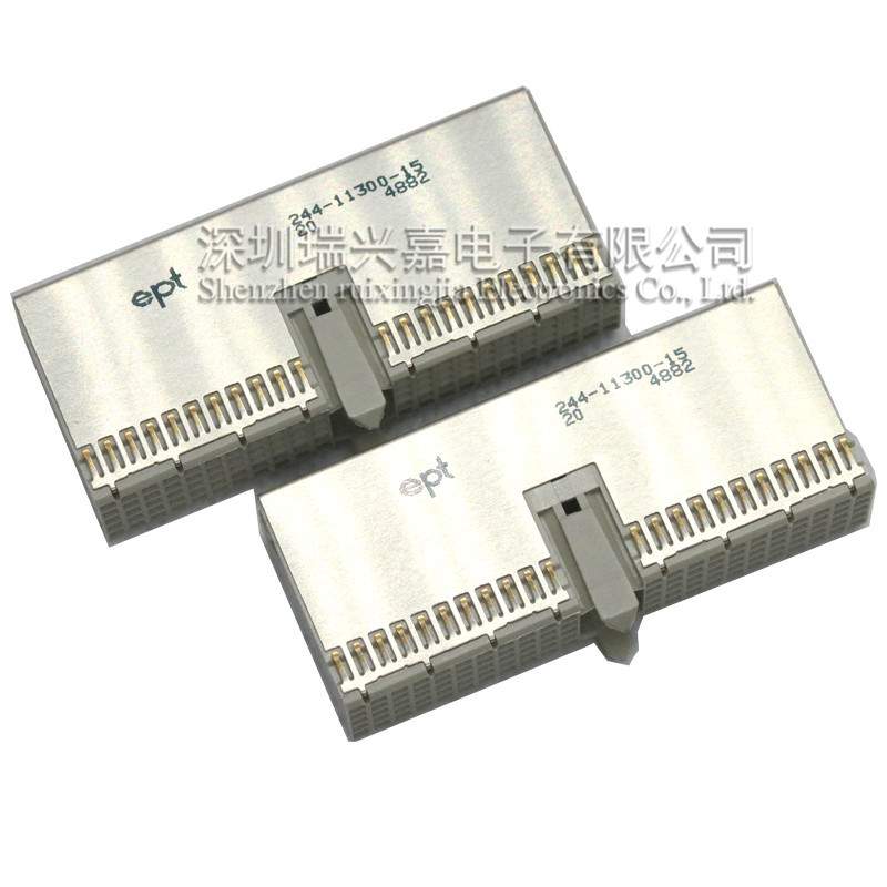 2.0mm CPCI J2 连接器  244-22300-15  替换ERNI 354148 全新原装