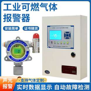 安福工业可燃气体报器喷涂车间稀释剂油漆二甲苯UPS备电池4888