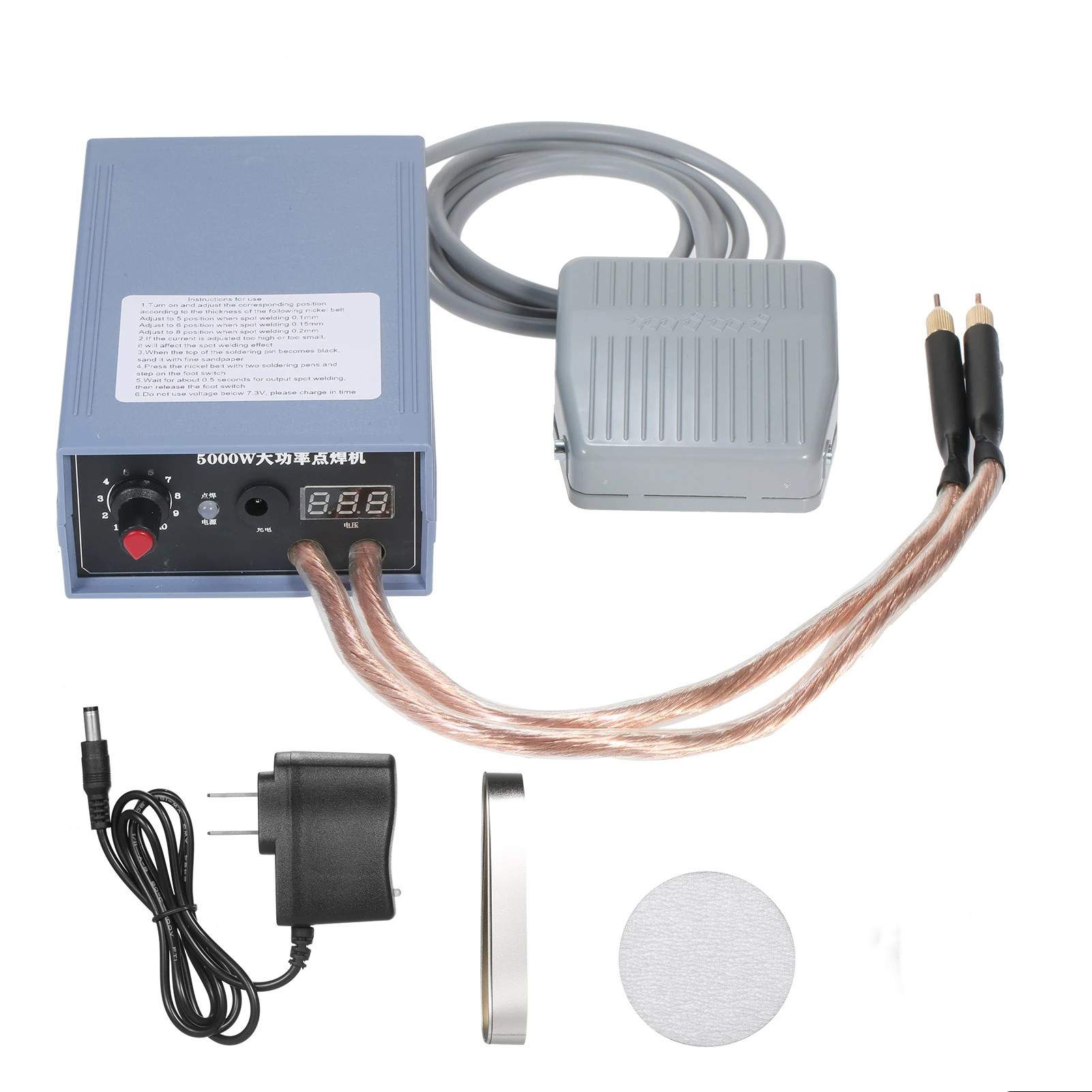 220V 点焊机家用 18650电池点焊机 脚踏便携 大功率 2021新品