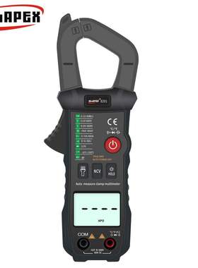 WinAPEX 8201(傻瓜钳表) 电容 温度 二极管 交流电流 显示:6000