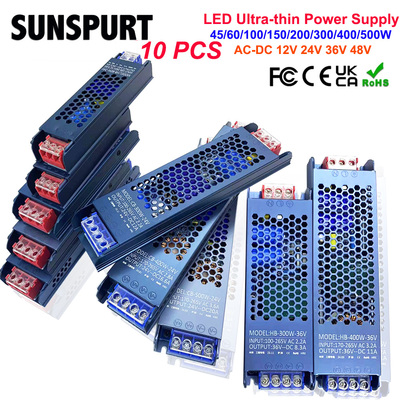 LED超薄线形灯带长条开关电源100-265V转DC12V24V36V48灯箱变压器