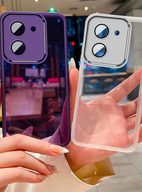 适用小米POCO M7pro手机壳带镜头膜pocom7保护套xiaomi透明pocm硅胶软壳case海外版p全包防摔超薄por外壳超薄