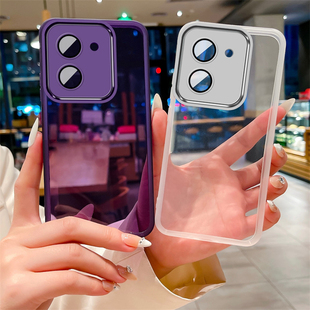 适用小米POCO M7pro手机壳带镜头膜pocom7保护套xiaomi透明pocm硅胶软壳case海外版p全包防摔超薄por外壳超薄